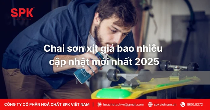 Chai sơn xịt giá bao nhiêu cập nhật mới nhất 2025