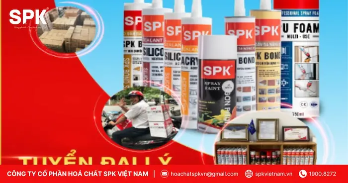 Keo silicon A500 SPK là sản phẩm đa năng